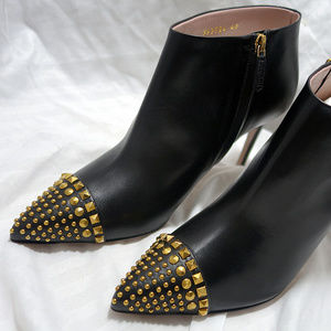 Gucci Studed Stiletto Booties Size 40 New in Box